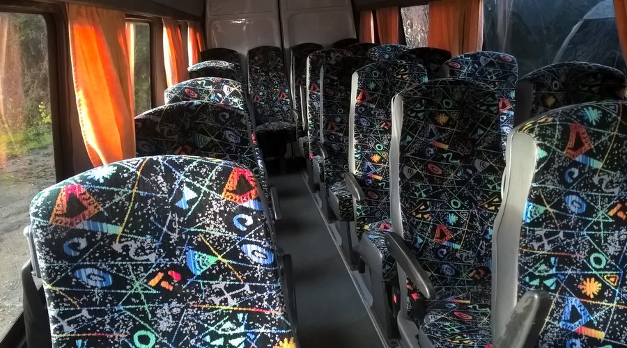 Wnętrze busa